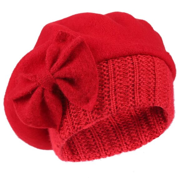 4956 Womens Wool Berets French Beret Beanie Winter Hats Hy022 main image 6